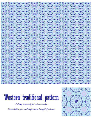 EPS 해외 문양 유럽 하늘색 백그라운드 무늬 패턴 일러스트 벽지 사람없음 전통문양 앤티크 포장지 엔틱문양 국내일러스트 전통 나라 포장 파란색 파일형식 벡터
