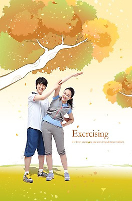 PSD 나무 편집 편집이미지 라이프스타일 커플 여자 남자 포즈 건강 미소 웃음 사람 동양인 잔디 초원 20대 성인 두명 라이프 30대 운동복 운동 헬스 스트레칭 한국인 목표 체조 성인만 이미지편집 식물 옷 컨셉 관계 표정 인종 청년 생활 장년 파일형식