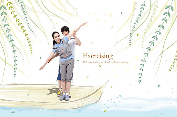 PSD 편집 편집이미지 라이프스타일 커플 여자 남자 포즈 잎 데이트 장난 나뭇잎 건강 미소 웃음 사람 동양인 20대 성인 두명 라이프 30대 운동복 운동 헬스 산책 한국인 목표 선박 성인만 이미지편집 식물 옷 컨셉 수상교통 관계 휴식 표정 인종 청년 생활 장년 파일형식