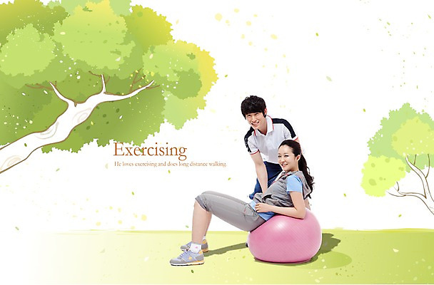 PSD 나무 편집 편집이미지 라이프스타일 커플 여자 남자 포즈 공 건강 미소 웃음 사람 동양인 잔디 초원 20대 성인 두명 라이프 30대 운동복 운동 헬스 한국인 짐볼 목표 성인만 이미지편집 식물 옷 컨셉 관계 표정 인종 청년 생활 장년 파일형식