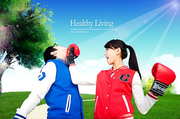 PSD 나무 구름 편집 편집이미지 라이프스타일 커플 여자 남자 포즈 장난 하늘 건강 사람 동양인 상반신 20대 성인 두명 라이프 30대 운동복 운동 햇빛 헬스 권투 한국인 글러브 권투글러브 펀치 목표 커플룩 성인만 이미지편집 자연요소 식물 옷 스포츠용품 장갑 컨셉 관계 모션 인종 청년 생활 장년 태양 격투기 파일형식