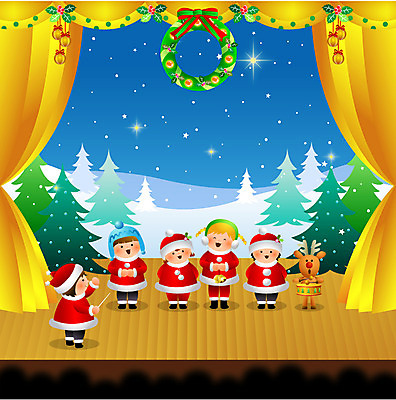 EPS 나무 계절 여자 남자 크리스마스 겨울 일러스트 노래 밤하늘 사슴 미소 웃음 사람 소년 여러명 장식 10대 크리스마스트리 산타클로스 화환 공연 루돌프 무대 눈 커튼 합창 캐럴 십대만 국내일러스트 자연요소 식물 기념일 꽃 어린이 음악 다수 포유류 청소년 하늘 날씨 표정 이벤트 야간 파일형식 벡터