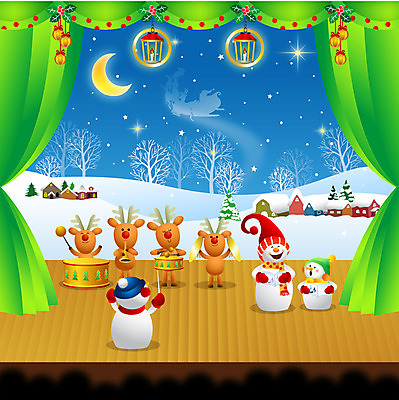 EPS 계절 별 악기 크리스마스 겨울 연주 일러스트 초 촛불 노래 눈사람 밤하늘 사슴 미소 웃음 산타클로스 마을 설원 공연 루돌프 무대 달 눈 커튼 악보 지휘 반달 큰북 작은북 합창 캐럴 국내일러스트 자연요소 기념일 음악 포유류 하늘 날씨 눈_날씨 표정 이벤트 야간 북 파일형식 벡터