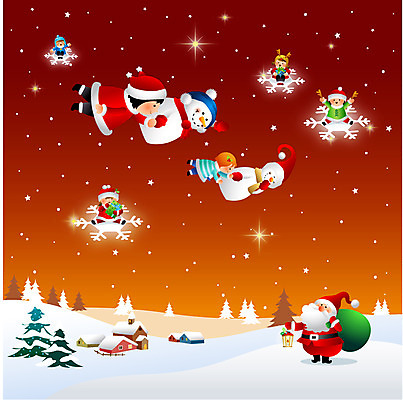 EPS 모양 계절 여자 할아버지 남자 크리스마스 겨울 일러스트 초 촛불 눈사람 하늘 주택 미소 웃음 사람 소년 10대 산타클로스 마을 설원 비행 눈 눈송이 오두막 국내일러스트 자연요소 기념일 노년 어린이 청소년 날씨 눈_날씨 표정 건물 파일형식 벡터