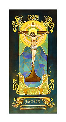 전신 PSD 남자 기독교 종교 십자가 일러스트 한명 사람 성인 믿음 희망 예수 남자만 남자한명만 성인남자만 성인만 국내일러스트 1 감정 신_종교 파일형식