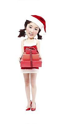 PSD 편집이미지 옷 여자 크리스마스 선물 한명 서기 미소 웃음 들기 사람 동양인 이벤트 20대 성인 30대 선물상자 산타클로스 미니어처 한국인 인물미니어처 SD캐릭터 여자만 여자한명만 성인여자만 성인만 이미지편집 캐릭터 1 기념일 모션 표정 인종 청년 장년 상자 모형 파일형식