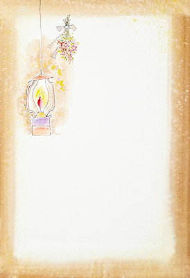 JPG 식물 꽃 꽃다발 백그라운드 일러스트 불 조명 수채화 프레임 액자틀 틀 미술 사람없음 등불 램프 시화 그림 사진틀 국내일러스트 자연요소 액자 문화예술 파일형식