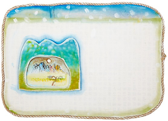 JPG 나무 식물 밧줄 줄 백그라운드 일러스트 자연 수채화 산 프레임 액자틀 틀 미술 풍경 사람없음 공백 달 끈 시화 그림 국내일러스트 자연요소 액자 문화예술 생태계 파일형식