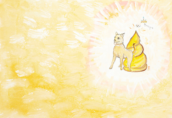 JPG 동물 한마리 반려견 백그라운드 일러스트 포유류 수채화 미술 사람없음 반려동물 공백 개 강아지 시화 그림 변 똥개 국내일러스트 1 문화예술 파일형식