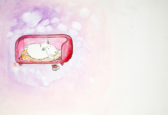 JPG 동물 한마리 음료 백그라운드 컨셉 일러스트 포유류 상상 잔 수채화 한잔 주택 미술 사람없음 컵 공백 양 찻잔 시화 그림 국내일러스트 1 식기 문화예술 건물 파일형식