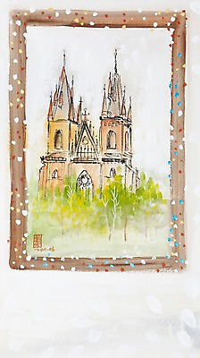 JPG 나무 식물 건축물 건축 기독교 종교 액자 백그라운드 일러스트 건축양식 해외건축 서양건축 종교건축 종교시설 수채화 프레임 액자틀 틀 미술 풍경 사람없음 건물 성당 교회 시화 그림 사진틀 국내일러스트 해외 문화예술 시설 파일형식