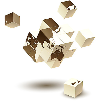 EPS 아이콘 지구 비즈니스 사람없음 그래픽 금융 세계 글로벌 황금 사이버 큐브 금융비즈니스 분해 2D아이콘 경제 파일형식 벡터