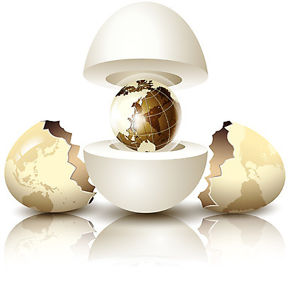 EPS 아이콘 지구 비즈니스 사람없음 그래픽 금융 세계 글로벌 계란 알 손상 황금 사이버 계란껍데기 금융비즈니스 2D아이콘 컨셉 경제 파일형식 벡터