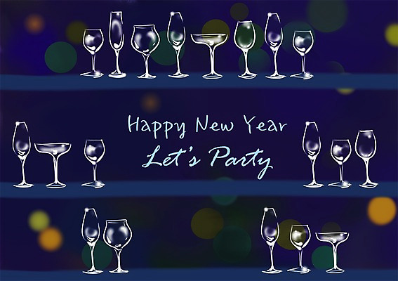PSD 알파벳 영어 백그라운드 술잔 일러스트 조명 잔 새해 선반 이벤트 사람없음 컵 빛 파티 축제 전시 새해인사 인사 원형 우아함 샴페인잔 보케 일렬 해피뉴이어 신년파티 국내일러스트 도형 문자 식기 가구 컨셉 예절 파일형식