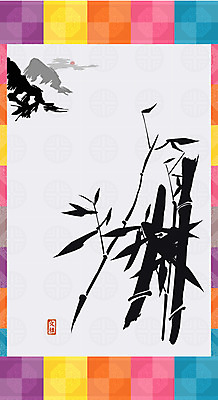 EPS 모양 식물 한국전통 전통 문양 디자인 실루엣 아시아 줄기 백그라운드 잎 무늬 패턴 일러스트 산 그림자 수묵화 사람없음 도장 전통문양 낙관 직인 국내일러스트 나라 한국 촬영기법 미술 파일형식 벡터