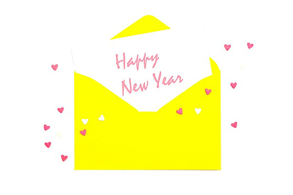 포토 JPG 스튜디오촬영 문자 알파벳 영어 봉투 편지봉투 새해 실내 사람없음 새해인사 하트 인사 인사말 편지 오브젝트 해피뉴이어 국내포토 카드프레임 모양 프레임 내부 예절 파일형식