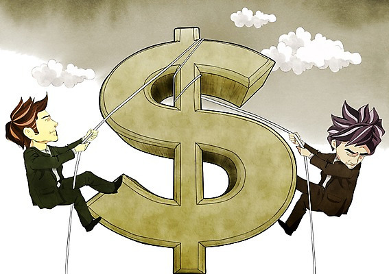 PSD 기호 남자 돈 일러스트 비즈니스 매달리기 사람 성인 두명 30대 경제 달러 비즈니스맨 화폐기호 찡그림 금융비즈니스 단위 남자만 성인남자만 장년만 장년남자만 성인만 국내일러스트 문자 모션 표정 장년 금융 직장인 재산 화폐 파일형식