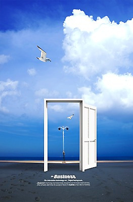 PSD 동물 구름 편집 편집이미지 모래 바다 가로등 갈매기 조류 하늘 출입구 비행기 틀 해변 사람없음 모래사장 3D 문 발자국 문틀 편집3D 자연요소 공공시설 항공교통 자국 대중교통 디지털합성 파일형식