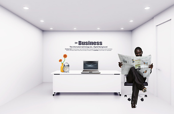 전신 PSD 서양인 외국인 식물 편집 편집이미지 응시 남자 꽃 시계 흑인 의자 비즈니스 한명 미소 웃음 사람 앉기 정장 성인 노트북 사무실 3D 꽃병 비즈니스맨 신문 신문읽기 책상 남자만 남자한명만 성인남자만 성인만 편집3D 1 시선 옷 가구 모션 표정 인종 간행물 전자제품 직장인 뉴스 읽기 디지털합성 파일형식