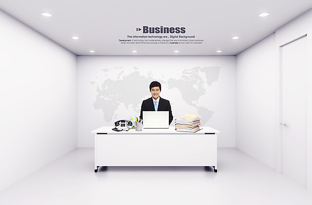 PSD 편집 편집이미지 남자 세계지도 비즈니스 한명 미소 웃음 사람 앉기 동양인 정장 상반신 성인 노트북 사무실 지구본 3D 자료 한국인 비즈니스맨 전화기 책상 파일 연필꽂이 남자만 남자한명만 성인남자만 성인만 편집3D 1 옷 가구 지도 모션 문구용품 표정 인종 전자제품 세계 직장인 디지털합성 파일형식