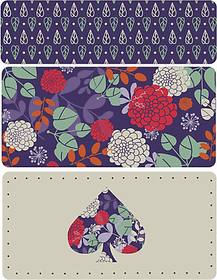 EPS 모양 식물 문양 디자인 꽃잎 꽃 줄기 백그라운드 잎 무늬 꽃무늬 패턴 꽃백그라운드 일러스트 사람없음 세트 컬러풀 물방울무늬 스페이드 국내일러스트 컬러 파일형식 벡터