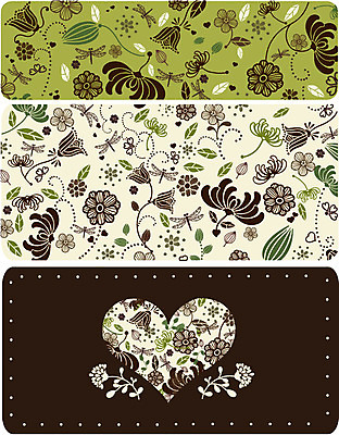 EPS 모양 식물 문양 디자인 꽃잎 꽃 줄기 곤충 백그라운드 잎 무늬 꽃무늬 패턴 꽃백그라운드 일러스트 사람없음 세트 컬러풀 물방울무늬 하트 잠자리 꽃봉오리 국내일러스트 동물 컬러 파일형식 벡터