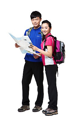 포토 JPG 스튜디오촬영 전신 해외기획촬영 라이프스타일 커플 여자 남자 지도 가방 2011년중국 배낭 레저용품 레저 실내 건강 아웃도어 서기 미소 웃음 들기 누끼 사람 동양인 20대 성인 취미 두명 옆모습 레포츠 운동 중국인 건강관리 등산 트래킹 관찰 등산복 등산용품 등산화 약도 청년만 성인만 국내포토 외국인 잡화 옷 뷰포인트 신발 관계 모션 표정 관리 인종 청년 내부 생활 레포츠용품 파일형식