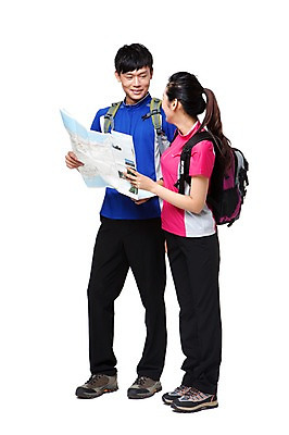 포토 JPG 스튜디오촬영 전신 해외기획촬영 라이프스타일 커플 여자 남자 지도 가방 2011년중국 배낭 레저용품 레저 실내 건강 아웃도어 서기 미소 웃음 들기 누끼 사람 동양인 20대 성인 취미 두명 옆모습 레포츠 운동 중국인 건강관리 등산 트래킹 관찰 등산복 등산용품 등산화 약도 청년만 성인만 국내포토 외국인 잡화 옷 뷰포인트 신발 관계 모션 표정 관리 인종 청년 내부 생활 레포츠용품 파일형식