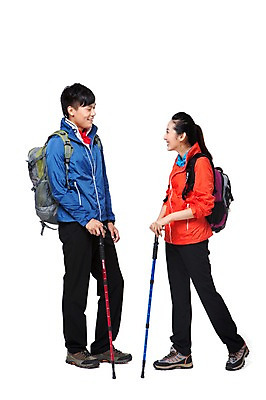 포토 JPG 스튜디오촬영 전신 해외기획촬영 라이프스타일 커플 여자 남자 가방 2011년중국 배낭 지팡이 레저용품 레저 실내 건강 아웃도어 서기 미소 웃음 누끼 사람 동양인 20대 성인 취미 두명 옆모습 레포츠 운동 중국인 마주보기 건강관리 등산 트래킹 등산복 등산용품 등산화 청년만 성인만 국내포토 외국인 잡화 옷 뷰포인트 신발 관계 모션 표정 관리 인종 청년 내부 생활 레포츠용품 파일형식