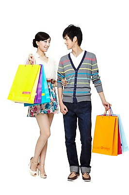 포토 JPG 스튜디오촬영 전신 외국인 해외기획촬영 라이프스타일 커플 여자 남자 한쌍 2011년중국 실내 서기 미소 웃음 들기 누끼 사람 동양인 20대 성인 두명 앞모습 캐주얼 쇼핑 장보기 치마 쇼핑백 중국인 마주보기 팔짱 하이힐 청년만 성인만 국내포토 옷 구두 뷰포인트 가방 관계 모션 하의 표정 인종 청년 내부 생활 여성화 파일형식