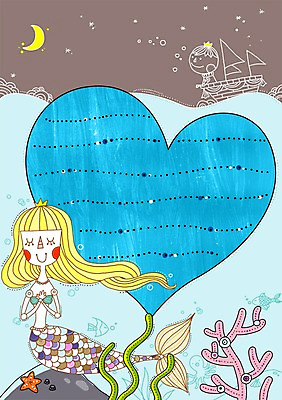 PSD 템플릿 바다 동화 불가사리 이야기 한명 미소 웃음 바닷속 달 하트 해조류 초승달 편지 편지지 레터폼 인어공주 인어 왕자 선박 이미지템플릿 자연요소 모양 1 수상교통 극피동물 표정 사람 수중 해양식물 공주님 파일형식