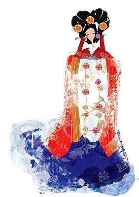 전신 PSD 식물 문자 한국문화 한국전통 전통 여자 꽃 신부 결혼 꽃무늬 일러스트 결혼식 한명 서기 사람 성인 화려 우아함 전통의상 한복 전통혼례 비녀 족두리 혼례복 예복 관복 녹원삼 활옷 여자만 여자한명만 성인여자만 성인만 국내일러스트 1 동양문화 옷 컨셉 무늬 모션 전통소품 한국 이벤트 전통의례 파일형식 헤어액세사리