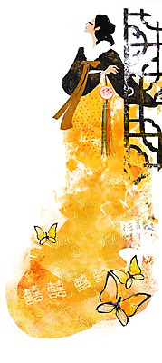 전신 PSD 동물 문자 한국문화 한국전통 전통 여자 나비 곤충 일러스트 전통소품 한명 서기 사람 성인 장식 문 목도리 화려 우아함 전통의상 한복 노리개 전통문 쪽머리 털목도리 장식술 여자만 여자한명만 성인여자만 성인만 국내일러스트 1 동양문화 헤어스타일 잡화 컨셉 모션 한국 오브젝트 파일형식