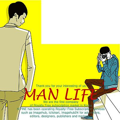 EPS 라이프스타일 남자 맨라이프 포즈 일러스트 서기 미소 웃음 사람 앉기 20대 청년 성인 두명 라이프 친구 카메라 계단 사진촬영 디지털카메라 사진사 남성라이프 남자만 성인남자만 청년만 청년남자만 성인만 국내일러스트 관계 모션 표정 생활 전자제품 촬영 작가 파일형식 벡터