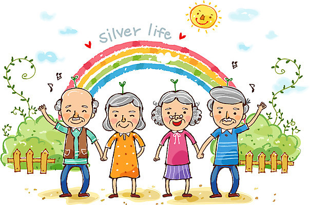 EPS 전신 식물 구름 라이프스타일 부부 커플 여자 할아버지 노년 남자 안경 할머니 여유 줄기 무지개 잎 음표 일러스트 서기 미소 웃음 사람 여러명 성인 라이프 실버라이프 울타리 태양 손들기 새싹 손잡기 노부부 하트 풀 즐거움 노인만 성인만 안경낌 국내일러스트 자연요소 모양 기호 잡화 감정 음악 다수 관계 모션 표정 생활 담장 파일형식 벡터