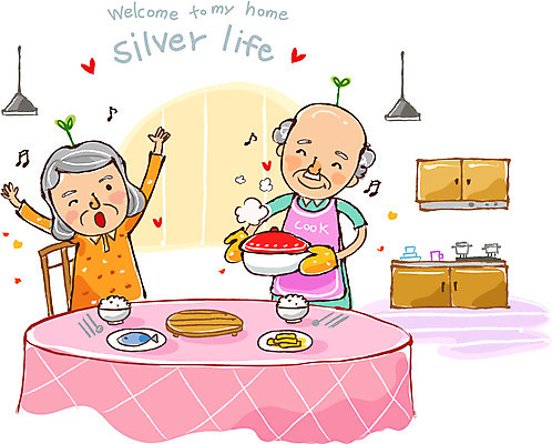 EPS 식물 라이프스타일 그릇 접시 부부 커플 여자 할아버지 노년 남자 행복 할머니 여유 포즈 음표 일러스트 식탁 탁자 밥 반찬 전등 어류 요리 미소 웃음 들기 사람 성인 두명 라이프 실버라이프 손들기 새싹 주방 노부부 식사 저녁식사 앞치마 만세 식탁보 하트 60대 냄비 저녁 찌개 밥상 즐거움 싱크대 생선구이 70대 노인만 성인만 국내일러스트 모양 식기 기호 감정 음악 음식 가구 관계 모션 조명 표정 생활 수중동물 솥 야간 구이 개수대 생선요리 파일형식 벡터