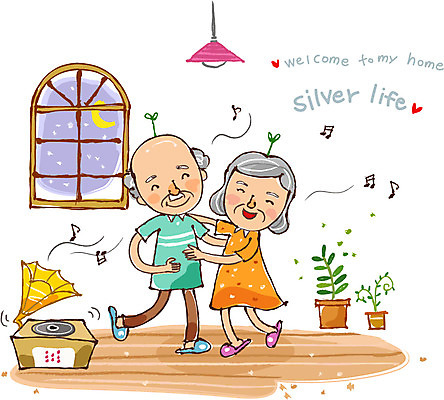 EPS 식물 라이프스타일 부부 커플 여자 할아버지 노년 남자 화분 할머니 여유 음악 포즈 음표 일러스트 전등 조명 서기 미소 웃음 들기 사람 성인 취미 두명 라이프 실버라이프 손들기 새싹 노부부 달 하트 춤 60대 즐거움 70대 노인만 성인만 국내일러스트 자연요소 모양 기호 감정 관계 모션 문화예술 표정 생활 파일형식 벡터