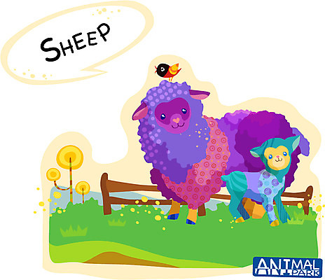 EPS 나무 식물 동물 척추동물 캐릭터 문양 육지동물 알파벳 영어 새끼 동물캐릭터 말풍선 두마리 무늬 패턴 일러스트 포유류 조류 애니멀프린트 틀 사람없음 울타리 컬러풀 물방울무늬 양 원형 어미 양캐릭터 일러캐릭터 도형 문자 컬러 2 담장 파일형식 벡터