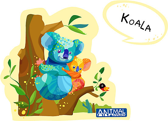EPS 나무 식물 동물 척추동물 캐릭터 문양 육지동물 알파벳 영어 새끼 동물캐릭터 말풍선 잎 두마리 무늬 패턴 일러스트 포유류 조류 나뭇잎 애니멀프린트 틀 사람없음 컬러풀 물방울무늬 원형 어미 코알라 일러캐릭터 도형 문자 컬러 2 파일형식 벡터