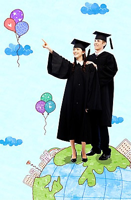 전신 PSD 서양인 외국인 구름 편집이미지 학생 응시 여자 교육 남자 지구 대학생 학사모 졸업 성공 새출발 새로움 졸업식 졸업생 서기 미소 웃음 사람 손짓 20대 성인 두명 건물 옆모습 친구 검지손가락 축하 가리킴 졸업가운 풍선 청년만 성인만 이미지편집 자연요소 모자_잡화 건축물 시선 뷰포인트 컨셉 손가락 관계 모션 표정 인종 청년 가운 출발 파일형식