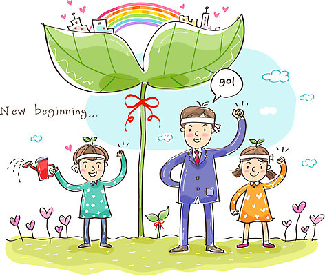 전신 식물 구름 여자 남자 꽃 리본 어린이 무지개 일러스트 새출발 새로움 희망프로젝트 서기 미소 웃음 사람 손짓 소녀 소년 여러명 성인 건물 새싹 희망 꿈 물뿌리개 하트 자신감 사회이슈 시작 출발 긍정 새출발프로젝트 국내일러스트 AI파일 자연요소 모양 건축물 감정 다수 컨셉 모션 표정 파일형식 벡터