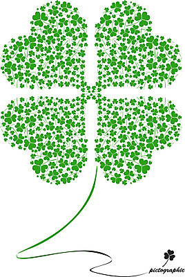 모양 식물 문양 디자인 줄기 잎 무늬 패턴 일러스트 사람없음 그래픽 초록색 운세 풀 행운 네잎클로버 오브젝트 세잎클로버 국내일러스트 AI파일 컬러 컨셉 클로버 파일형식 벡터