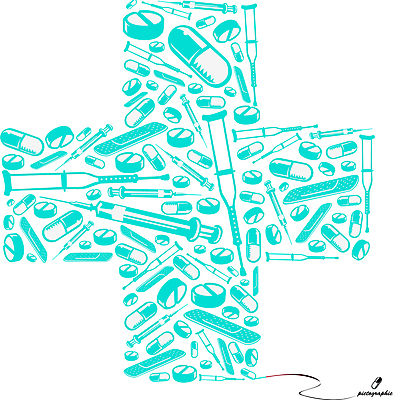 모양 문양 디자인 십자가 무늬 패턴 일러스트 의학 의료기기 병원 주사기 사람없음 그래픽 치료 빨간색 알약 약 의료용품 반창고 오브젝트 십자 국내일러스트 AI파일 컬러 파일형식 벡터