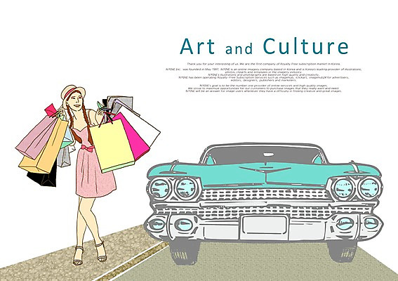 전신 PSD 모자 원피스 여자 문화 길 예술 일러스트 자동차 문화예술 거리 한명 서기 미소 웃음 사람 성인 쇼핑 쇼핑백 즐거움 그림 열정 도보 여자만 여자한명만 성인여자만 성인만 국내일러스트 1 잡화 옷 감정 육상교통 가방 모션 표정 파일형식