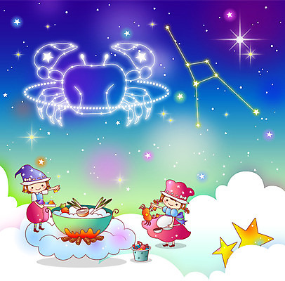 구름 여자 남자 별 어린이 음식 백그라운드 채소 일러스트 밤하늘 양파 갑각류 요리 미소 웃음 사람 소녀 소년 두명 당근 별자리 게 양념 솥 모닥불 국자 파 게자리 어린이만 국내일러스트 AI파일 자연요소 동물 하늘 주방용품 불 뿌리채소 표정 야간 파일형식 벡터