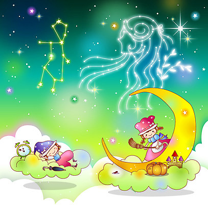 구름 여자 남자 별 어린이 시계 백그라운드 채소 일러스트 우산 밤하늘 호박 미소 웃음 사람 소녀 소년 두명 건물 별자리 자명종 달 잠 성 수면 초승달 빗자루 청소 처녀자리 신데렐라 유리구두 어린이만 국내일러스트 AI파일 자연요소 건축물 구두 하늘 동화 표정 물 알람 야간 청소도구 공주님 파일형식 벡터