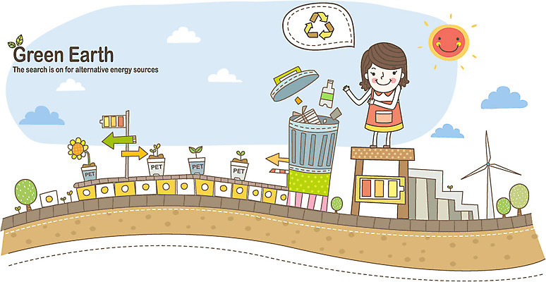 전신 식물 구름 여자 남자 꽃 화살표 화분 캠페인 일러스트 해바라기 한명 서기 미소 웃음 사람 성인 태양 새싹 자연보호 환경 그린캠페인 재활용 쓰레기통 표지판 절약 그린에너지 풍력에너지 보호 지시 방향 환경보전 에코 친환경 분리수거 풍력기 재활용품 순환에너지 명령 그린슈머 국내일러스트 AI파일 자연요소 1 컨셉 모션 자연 알림판 표정 에너지 사회이슈 파일형식 벡터