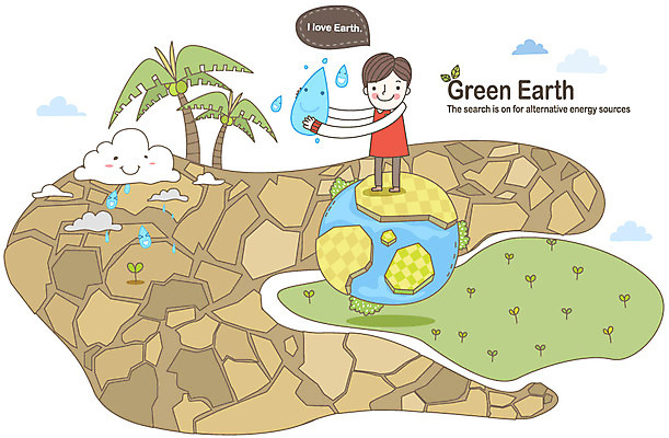 전신 나무 식물 구름 남자 지구 캠페인 일러스트 건조 한명 서기 미소 웃음 사람 성인 야자수 새싹 자연보호 환경 그린캠페인 물방울 절약 그린에너지 황폐 보호 환경보전 물주기 친환경 가뭄 비구름 성인남자한명만 국내일러스트 AI파일 자연요소 1 컨셉 모션 자연 날씨 표정 에너지 사회이슈 먹구름 남자한명만 성인남자만 파일형식 벡터 구름_자연