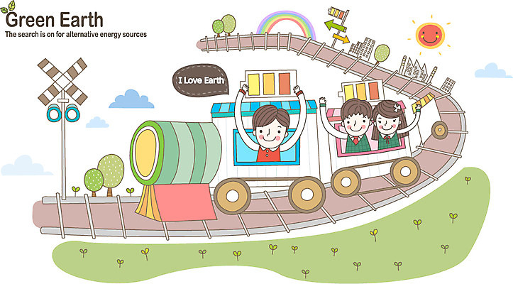 나무 식물 구름 여자 남자 화살표 어린이 교통수단 캠페인 40대 교통 무지개 일러스트 미소 웃음 사람 손짓 소녀 소년 여러명 상반신 성인 10대 태양 새싹 자연보호 환경 그린캠페인 기찻길 만세 기차 표지판 절약 그린에너지 보호 지시 건전지 방향 환경보전 친환경 명령 철도의날 국내일러스트 AI파일 자연요소 육상교통 중년 다수 컨셉 모션 청소년 자연 대중교통 알림판 표정 에너지 사회이슈 파일형식 벡터 법정기념일