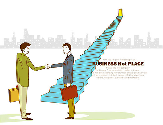 전신 구름 남자 일러스트 비즈니스 넥타이 악수 서기 미소 웃음 사람 정장 빌딩 20대 성인 두명 건물 문 계단 손잡기 직장인 비즈니스맨 열정 남자만 성인남자만 청년만 청년남자만 성인만 국내일러스트 AI파일 자연요소 직업 건축물 잡화 옷 감정 모션 표정 손짓 청년 파일형식 벡터